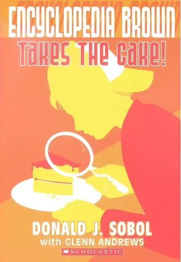 Cover of Encyclopedia Brown Takes the Cake