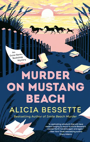 Cover of Murder on Mustang Beach