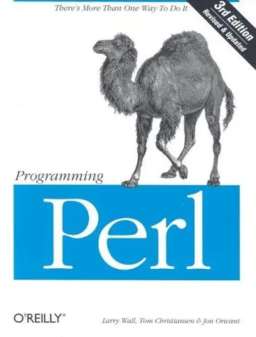 Cover of Programming Perl 3e