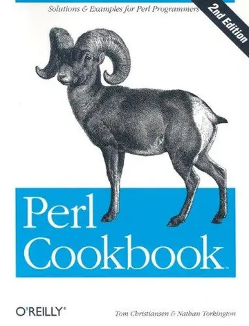 Cover of Perl Cookbook