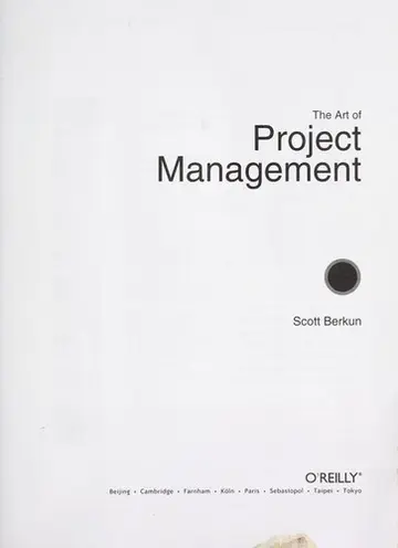 Cover of The Art of Project Management