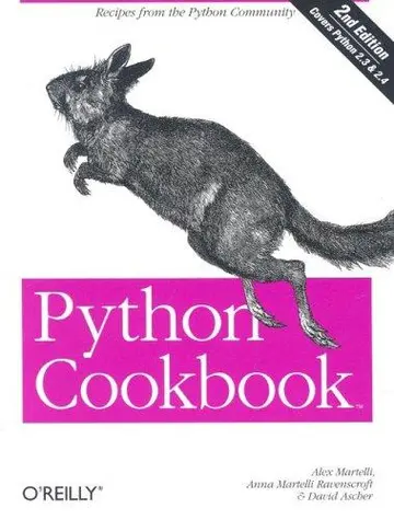 Cover of Python Cookbook 2e