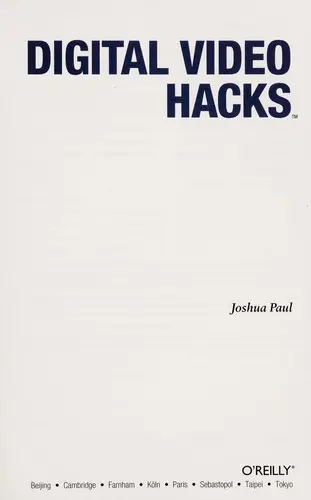Cover of Digital Video Hacks