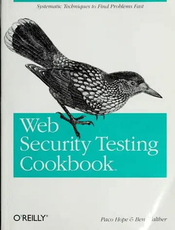 Cover of Web Security Testing Cookbook