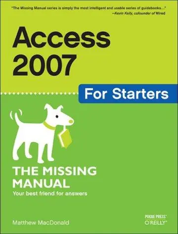 Cover of Access 2007 for Starters