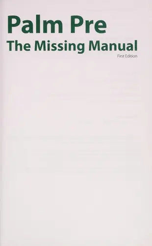 Cover of Palm Pre
