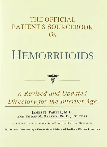 Cover of The Official Patient's Sourcebook on Hemorrhoids
