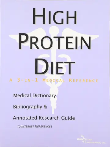 Cover of High Protein Diet