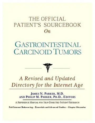 Cover of The Official Patient's Sourcebook on Gastrointestinal Carcinoid Tumors
