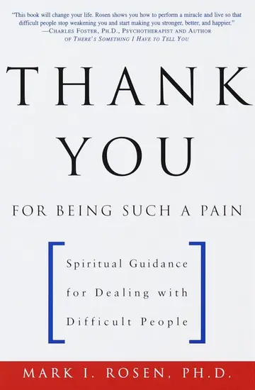 Cover of Thank You for Being Such a Pain