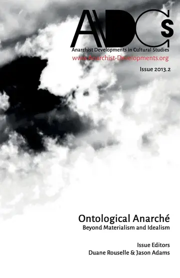 Cover of Anarchist Developments in Cultural Studies 2013.2