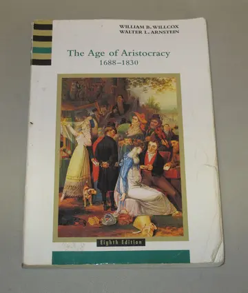 Cover of The Age of Aristocracy 1688-1830