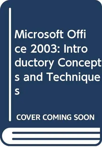 Cover of Microsoft Office 2003