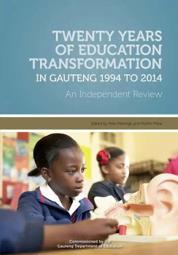 Cover of Twenty Years of Education Transformation in Gauteng 1994 to 2014