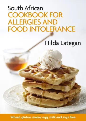 Cover of SA cookbook for allergies and food intolerance