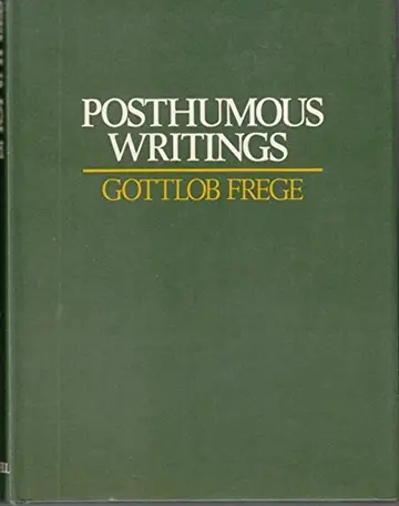 Cover of Posthumous Writings