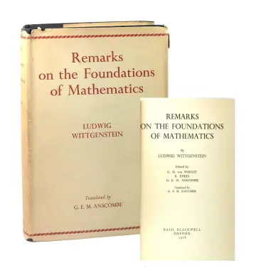 Cover of Remarks on the Foundations of Mathematics