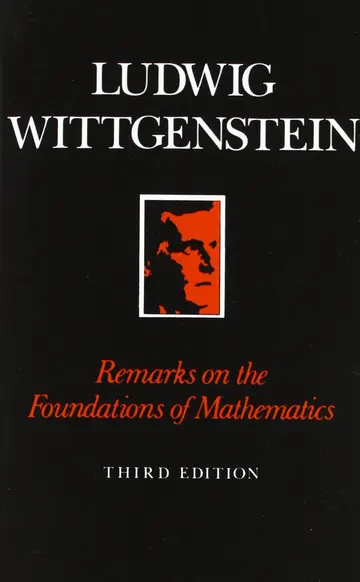 Cover of Remarks on the Foundation of Mathematics