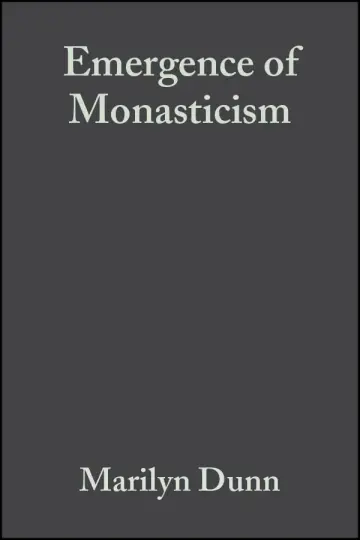 Cover of Emergence of Monasticism