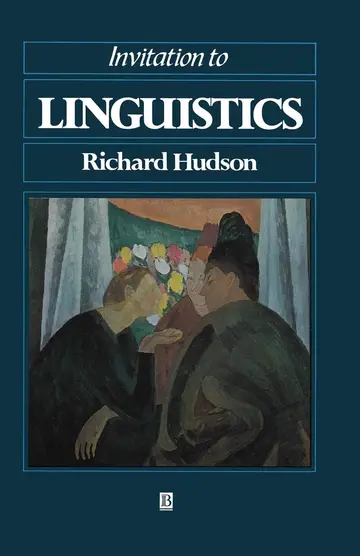 Cover of Invitation to Linguistics