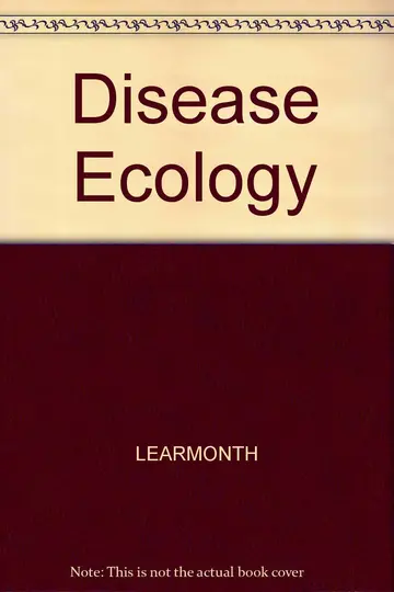 Cover of Disease Ecology