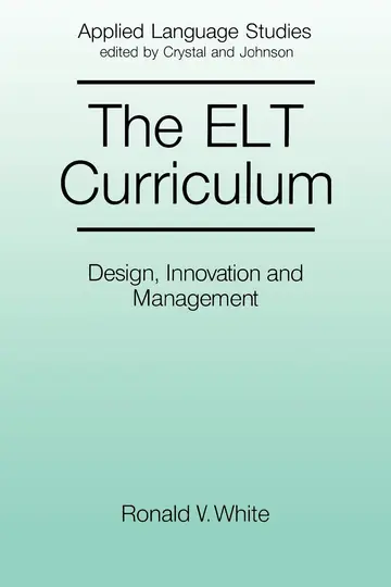 Cover of The Elt Curriculum
