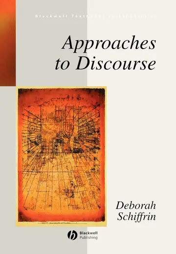 Cover of Approaches to Discourse