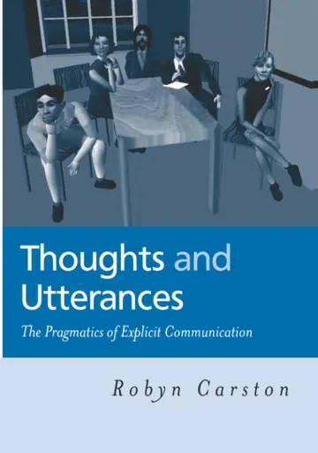 Cover of Thoughts and Utterances