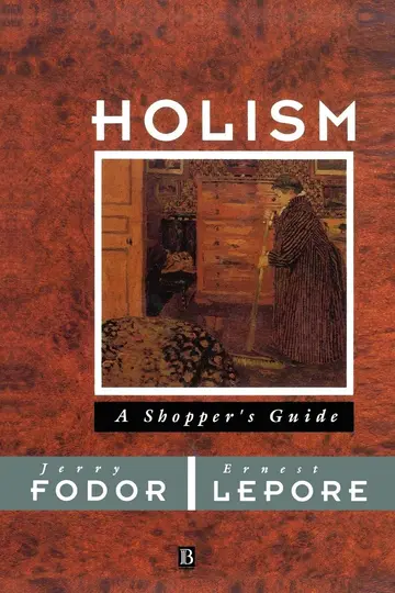 Cover of Holism