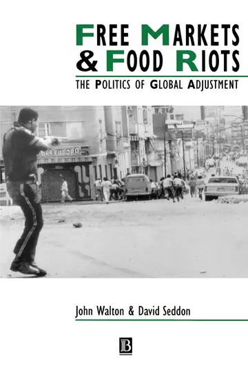 Cover of Free Markets and Food Riots the Politics of Global Adjustment (pb 1994)