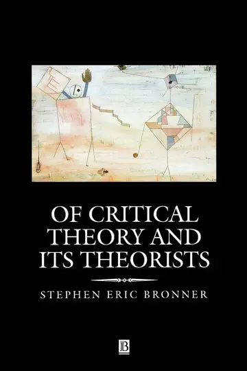Cover of Of Critical Theory and its Theorists