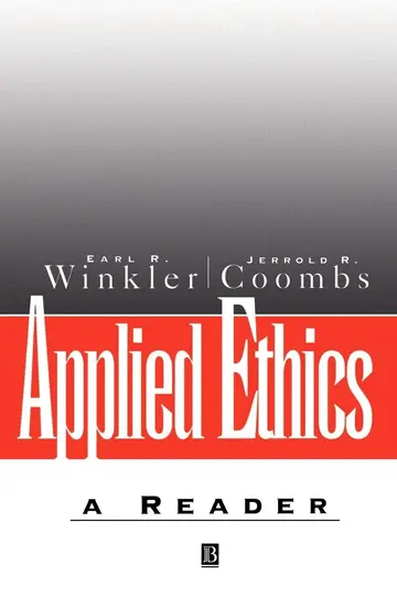 Cover of Applied Ethics