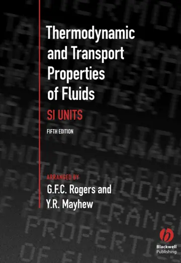 Cover of Thermodynamic and Transport Properties of Fluids