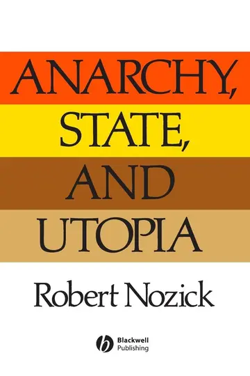 Cover of Anarchy State and Utopia