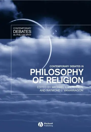 Cover of Contemporary Debates in Philosophy of Religion