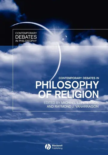Cover of Contemporary Debates in Philosophy of Religion