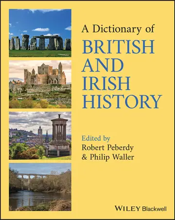 Cover of A Dictionary of British and Irish History