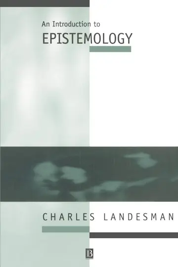 Cover of An Introduction to Epistemology