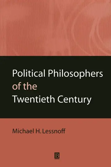 Cover of Political Philosophers of the Twentieth Century
