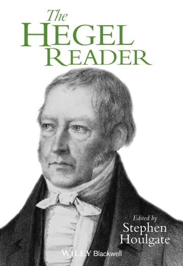 Cover of The Hegel Reader