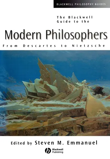 Cover of The Blackwell Guide to the Modern Philosophers