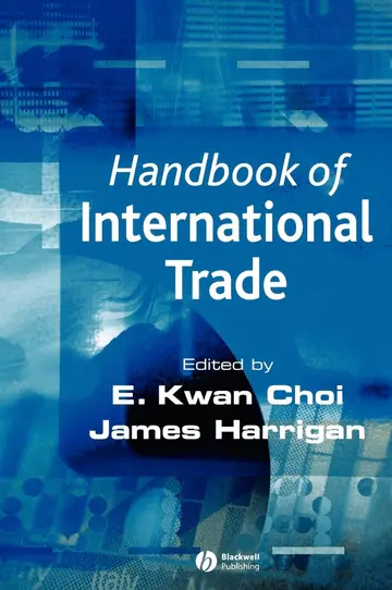 Cover of Handbook of International Trade