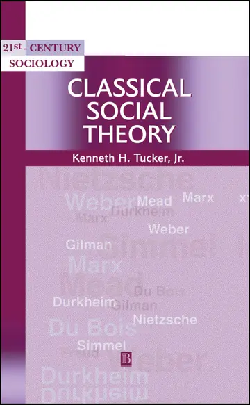 Cover of Classical Social Theory