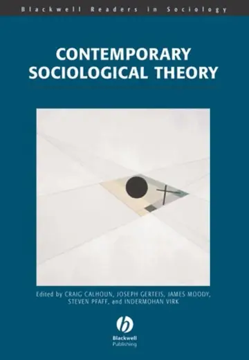 Cover of Contemporary Sociological Theory