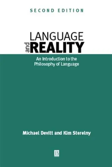 Cover of Language and Reality