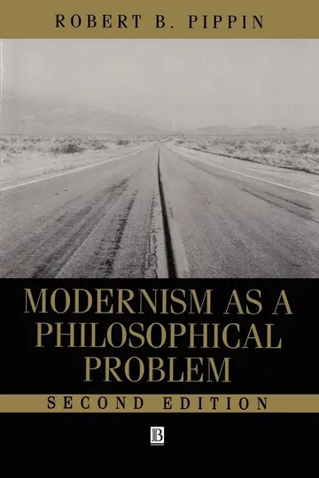 Cover of Modernism as a Philosophical Problem