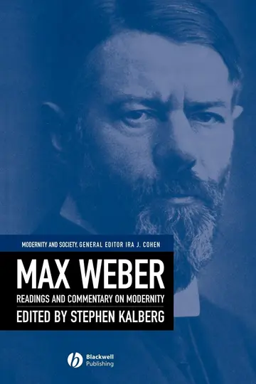 Cover of Max Weber