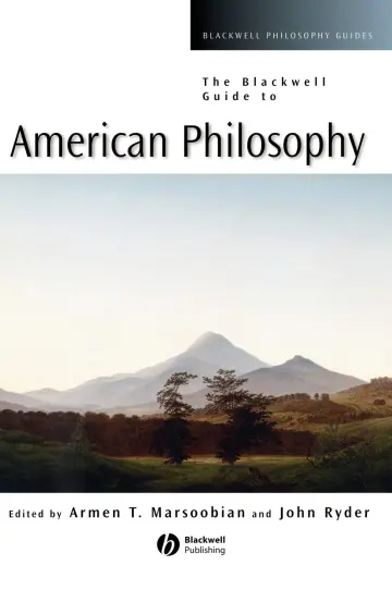 Cover of The Blackwell Guide to American Philosophy