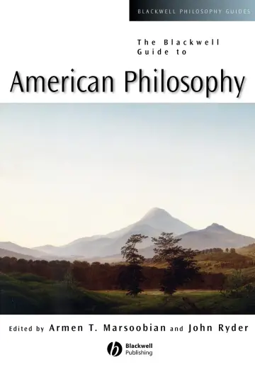 Cover of The Blackwell Guide to American Philosophy