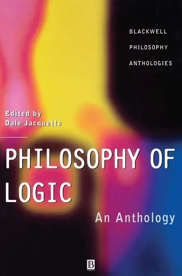 Cover of Philosophy of Logic